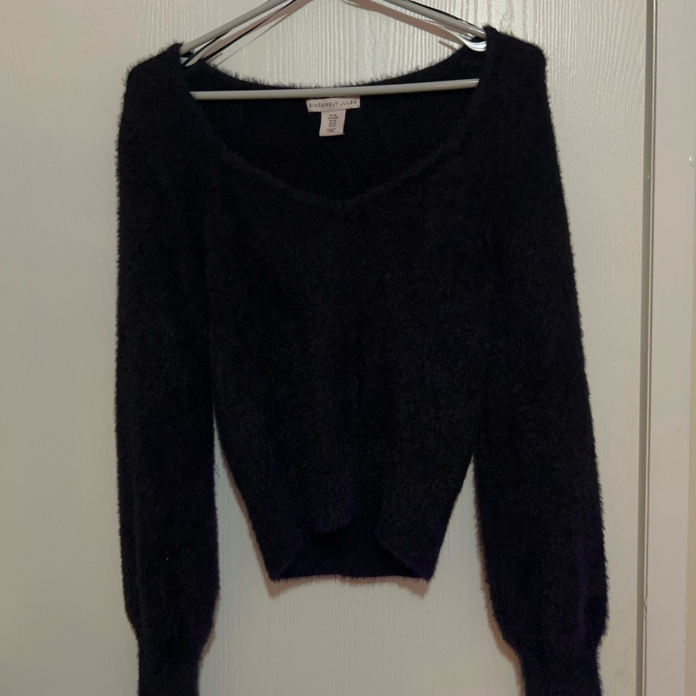 Cozy Black Sweater